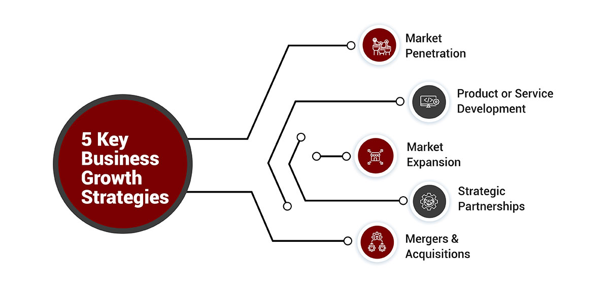 5 Key Business Growth Strategies